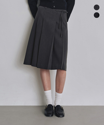 COSTUME O’CLOCK（コスチュームオクロック）の「[ウィメンズ] フォーマルプリーツミディスカートチャコール COWSK001CHARCOAL（スカート）」