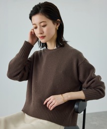 ROPE' | スーパーファインメリノウールスパンコールニット(ニット/セーター)