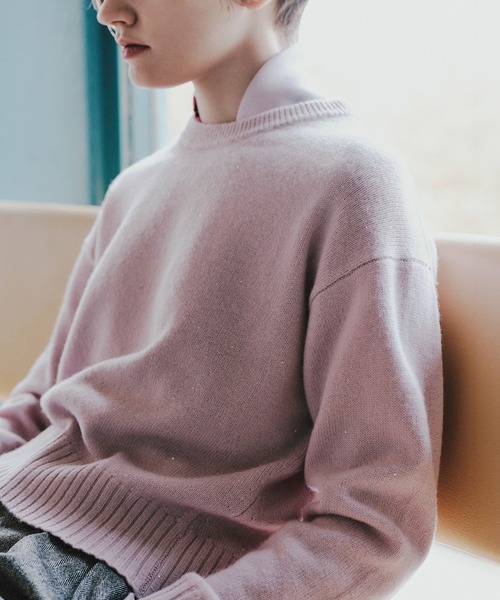 ROPE'（ロペ）の「スーパーファインメリノウールスパンコールニット（ニット/セーター・レディース・ブラック/ブラウン/ピンク・FREE）」の8枚目の写真