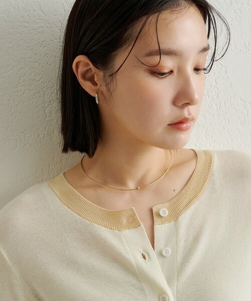 Omekashi（オメカシ）の「プチワイヤーチョーカー（ネックレス・レディース・ゴールド/シルバー・ONE SIZE）」の8枚目の写真