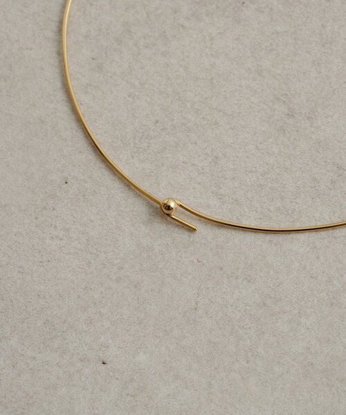 Omekashi（オメカシ）の「プチワイヤーチョーカー（ネックレス・レディース・ゴールド/シルバー・ONE SIZE）」の12枚目の写真