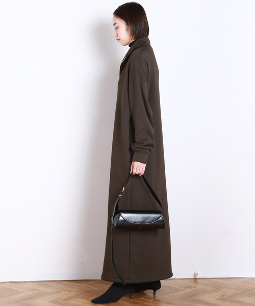 EVERYDAY I LIKE.（エヴリディアイライク）の「*ウォームジップドレス（ワンピース・レディース・ブラウン/ブラック・36/38）」の11枚目の写真