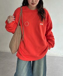 CPCM（シーピーシーエム）の「古着ライク胸刺繍バルーンスウェット（Tシャツ/カットソー）」