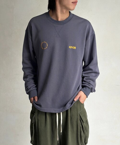 CPCM(シーピーシーエム)の「古着ライク胸刺繍バルーンスウェット(Tシャツ/カットソー・メンズ・レッド/ネイビー/マスタード/サックスブルー/グレー・FREE)」の20枚目の写真