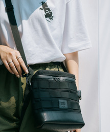 RUBBER KILLER（ラバーキラー）の「トーマスクロスバッグ_For Camper [ブラック]（メッセンジャーバッグ）」