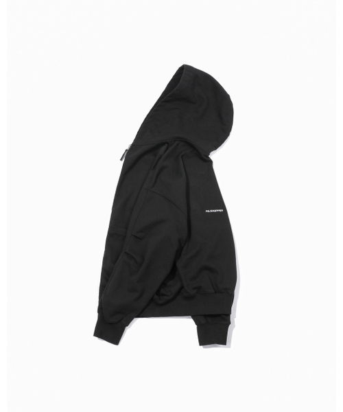 PSSHOPPER（ピーエスショッパ）の「スモールロゴウォッシュフード集業[ブラック]（パーカー・メンズ・その他・MEDIUM/LARGE/X-LARGE/XX-LARGE）」の5枚目の写真