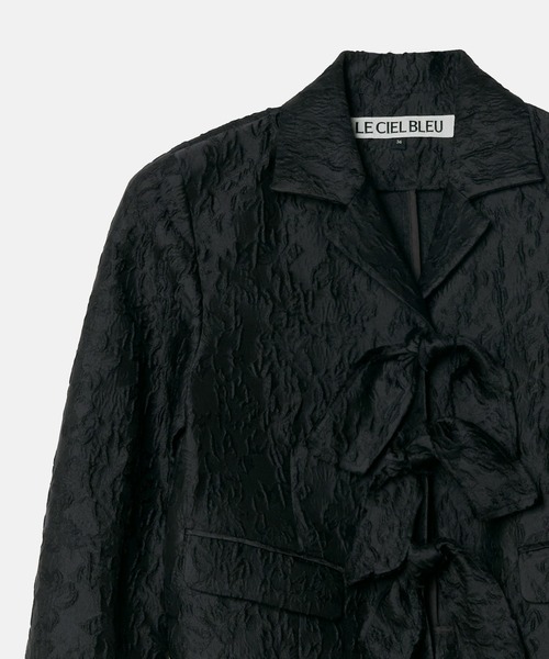 セール】クロップドジャカードジャケット / Cropped Jacquard Jacket