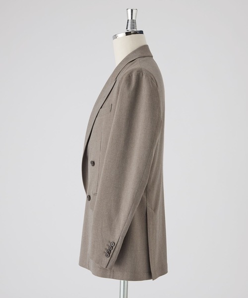 GLOBAL WORK（グローバルワーク）の「ストレッチTW4Bジャケット/Salon de GW/600868（テーラードジャケット・メンズ・ネイビー/モカ・X-LARGE/LARGE/MEDIUM/SMALL）」の10枚目の写真