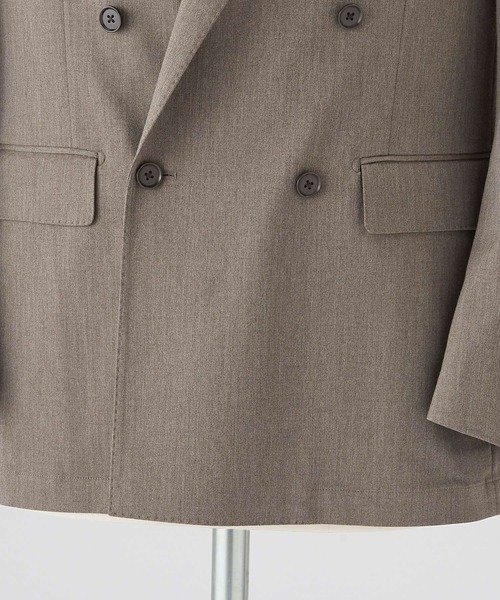 GLOBAL WORK（グローバルワーク）の「ストレッチTW4Bジャケット/Salon de GW/600868（テーラードジャケット・メンズ・ネイビー/モカ・X-LARGE/LARGE/MEDIUM/SMALL）」の13枚目の写真