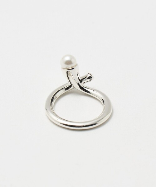 green label relaxing（グリーンレーベルリラクシング）の「＜anisotea＞APrl リング / 指輪（リング・レディース・シルバー・FREE）」の4枚目の写真