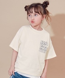 devirock（デビロック）の「綿100% デビラボ BIGシルエット プリント半袖Tシャツ（Tシャツ/カットソー）」