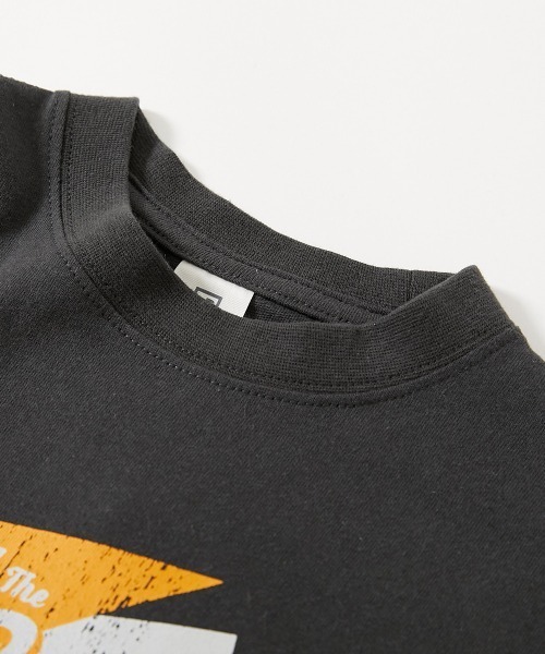 devirock（デビロック）の「綿100％ デビラボ BIGシルエット プリント半袖Tシャツ（Tシャツ/カットソー・キッズ・ブルー系その他/グリーン系その他/グレー系その他2/グリーン系その他2/ブラック系その他/ブラック系その他3/ホワイト系その他2/グレー系その他/ブラック系その他2/ブルー系その他2/パープル系その他/ホワイト系その他/パープル系その他2/ブラック系その他4・90cm/100cm/110cm/120cm/130cm/140cm/150cm/160cm）」の19枚目の写真