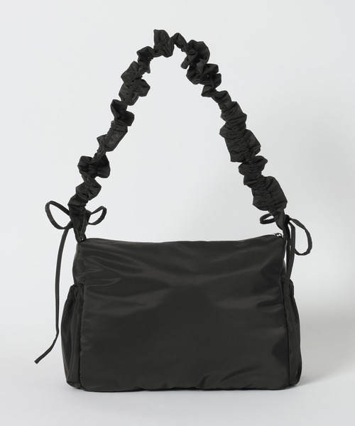 Heather（ヘザー）の「ナイロンシャーリングBAG　638751（ショルダーバッグ・レディース・ブラック系その他/アイボリー/ブラック・ONE SIZE）」の11枚目の写真