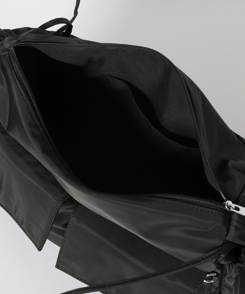 Heather（ヘザー）の「ナイロンシャーリングBAG　638751（ショルダーバッグ・レディース・ブラック系その他/アイボリー/ブラック・ONE SIZE）」の16枚目の写真