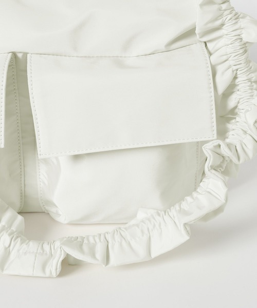 Heather（ヘザー）の「ナイロンシャーリングBAG　638751（ショルダーバッグ・レディース・ブラック系その他/アイボリー/ブラック・ONE SIZE）」の17枚目の写真