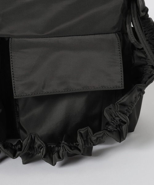 Heather（ヘザー）の「ナイロンシャーリングBAG　638751（ショルダーバッグ・レディース・ブラック系その他/アイボリー/ブラック・ONE SIZE）」の18枚目の写真