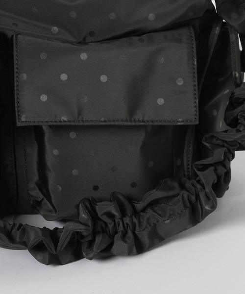 Heather（ヘザー）の「ナイロンシャーリングBAG　638751（ショルダーバッグ・レディース・ブラック系その他/アイボリー/ブラック・ONE SIZE）」の19枚目の写真