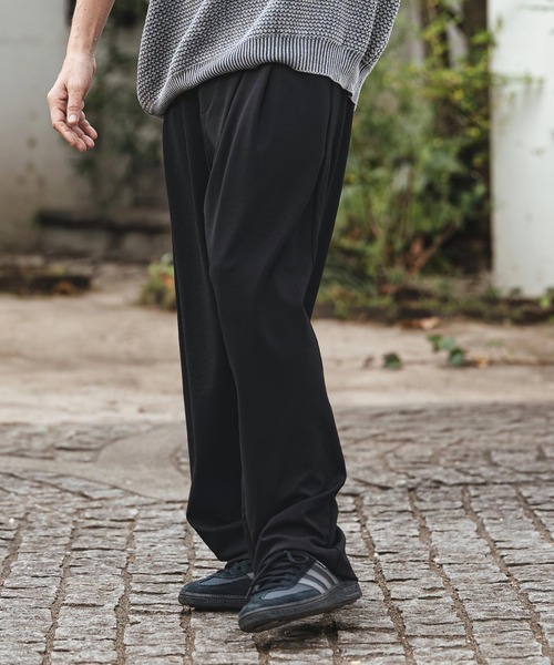 CAMBIO(カンビオ)の「mp14475- Ripple Wide Straight Pants ワイドストレートパンツ(S62326cmb)(その他パンツ・メンズ・ベージュ/チャコール/ブラック・L/M/S)」の19枚目の写真