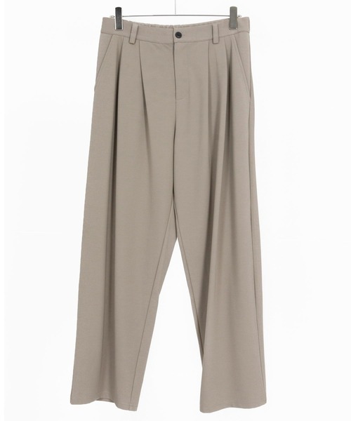 CAMBIO(カンビオ)の「mp14475- Ripple Wide Straight Pants ワイドストレートパンツ(S62326cmb)(その他パンツ・メンズ・ベージュ/チャコール/ブラック・L/M/S)」の11枚目の写真