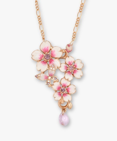 桜モチーフ ネックレス（ネックレス）｜ANNA SUI（アナスイ）の
