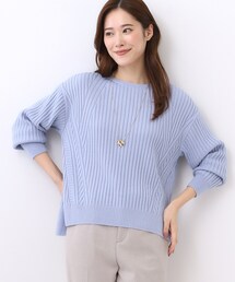 Reflect | 【ゆったり着られる◎】ワイドリブニットプルオーバー(ニット/セーター)