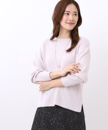 Reflect | 【ゆったり着られる◎】ワイドリブニットプルオーバー(ニット/セーター)