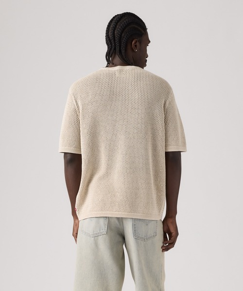 Levi's（リーバイス）の「Levi's/リーバイス STINSON ニットTシャツ（ニット/セーター・メンズ・ホワイト・L/M/S/XL）」の3枚目の写真
