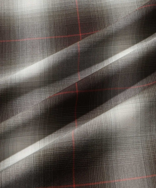 ADAM ET ROPE'(アダムエロペ)の「オンブレチェック オープンカラーシャツ(シャツ/ブラウス・メンズ・ブルー系その他6/ブラック系その他2/ブラウン系その他3・M/L)」の14枚目の写真