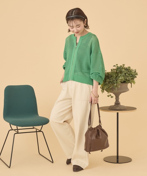 AMERICAN HOLIC(アメリカンホリック)の「【ZOZO限定】3WAY巾着ショルダーバッグ(ショルダーバッグ・レディース・ブラック/ブルー/グレイッシュベージュ/シルバー/ライトベージュ/ダークブラウン・FREE)」の7枚目の写真