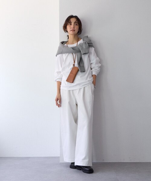 RIVE DROITE(リヴドロワ)の「【A・MONN(アモン)】ホワイトデニムパンツ(デニムパンツ・レディース・ホワイト・38/36)」の9枚目の写真