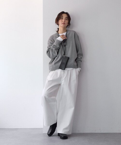 RIVE DROITE(リヴドロワ)の「【A・MONN(アモン)】ホワイトデニムパンツ(デニムパンツ・レディース・ホワイト・38/36)」の12枚目の写真