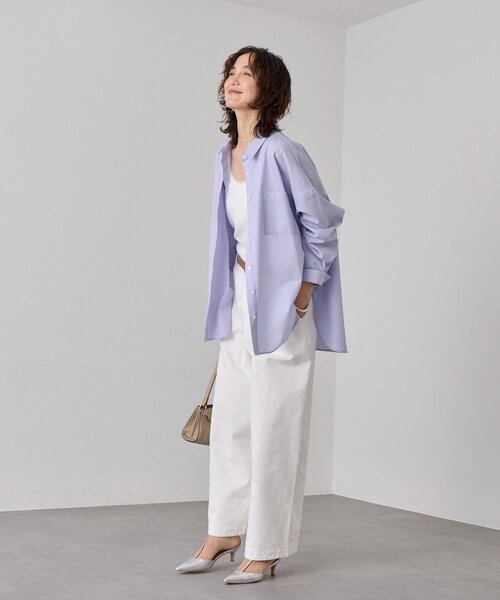 RIVE DROITE(リヴドロワ)の「【A・MONN(アモン)】ホワイトデニムパンツ(デニムパンツ・レディース・ホワイト・38/36)」の13枚目の写真