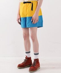 NYLON COLOR SHORTS (YELLOW)