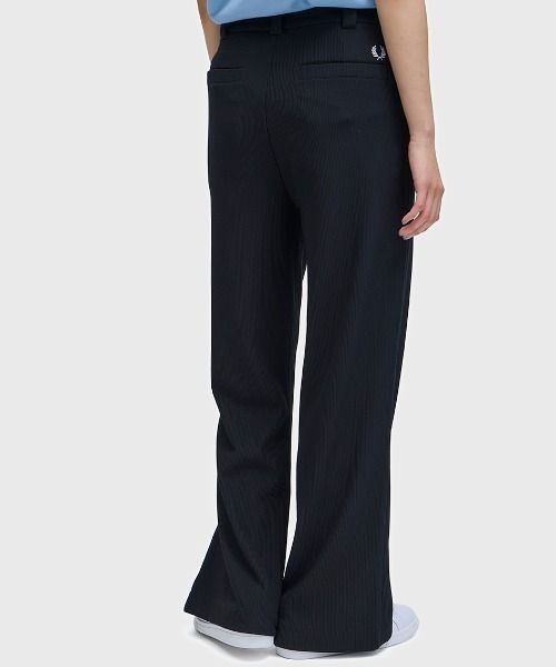 FRED PERRY(フレッドペリー)の「先行予約受付中/Rib Tricot Trousers/リブトリコットトラウザー(その他パンツ・レディース・ブラック・8/10)」の11枚目の写真