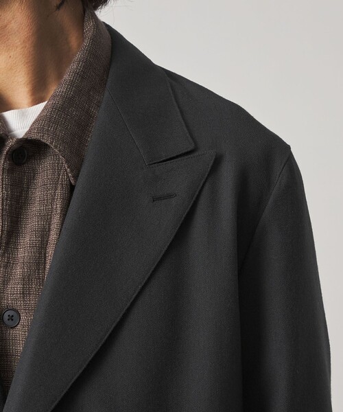 Steven Alan(スティーブンアラン)の「<Steven Alan> ウール オックスフォード ダブルブレステッド 6B ジャケット(テーラードジャケット・メンズ・ブラック/グレー・XL/L/M/S)」の9枚目の写真