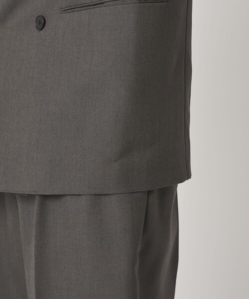 Steven Alan(スティーブンアラン)の「<Steven Alan> ウール オックスフォード ダブルブレステッド 6B ジャケット(テーラードジャケット・メンズ・ブラック/グレー・XL/L/M/S)」の19枚目の写真