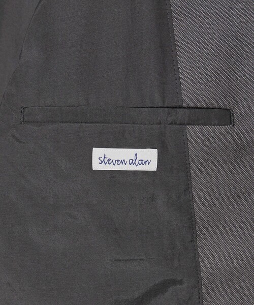 購入価格 Steven Alan ダブルテーラードジャケット ブラック 【公式通販】