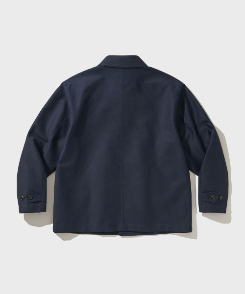 VDR（ブイディアール）の「MOLESKIN DESPATCH RIDERS JACKET [Deep Indigo]（ミリタリージャケット・メンズ・その他・M/L/XL）」の2枚目の写真