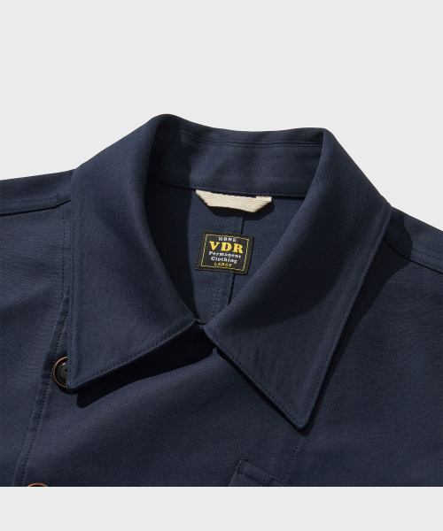 VDR（ブイディアール）の「MOLESKIN DESPATCH RIDERS JACKET [Deep Indigo]（ミリタリージャケット・メンズ・その他・M/L/XL）」の3枚目の写真