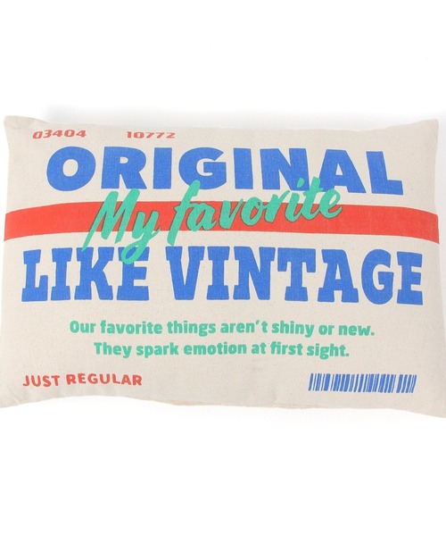 niko and...(ニコアンド)の「メッセージクッション(クッション/クッションカバー・レディース・ブルー/イエロー・0)」の9枚目の写真