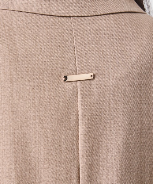 CHIC STYLE（シックスタイル）の「テーラードカラーロングワンピース＜大きいサイズ有＞シックスタイル（ワンピース・レディース・ベージュ/ブラック・M/L/LL/3L/4L/5L）」の13枚目の写真