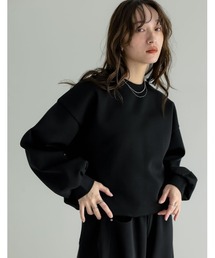 ダンボールバルーンシルエットスウェットプルオーバー