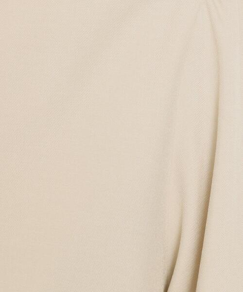 ITS'DEMO(イッツデモ)の「【洗濯機OK/イージーケア】ツイルストレッチペプラムブラウス(シャツ/ブラウス・レディース・ナチュラル/ブラック・00)」の13枚目の写真