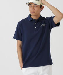 Jack Bunny!!（ジャックバニー）の「【Jack Bunny!!】軽量ピンカリストレッチ半袖ポロシャツ（ポロシャツ）」