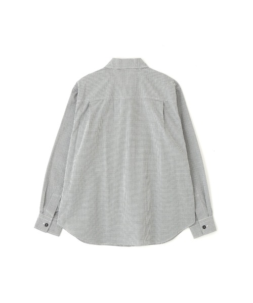 MHL.（エムエイチエル）の「TINY GINGHAM COTTON（シャツ/ブラウス・メンズ・ブラック/ホワイト・SMALL/MEDIUM/LARGE）」の11枚目の写真