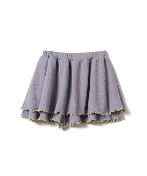 BEAMS mini(ビームスミニ)の「インショーツ フレアスカート 2026SS(90~140cm)(スカート・キッズ・ミント/パープル系その他4・140/130/120/110/100/90)」の13枚目の写真