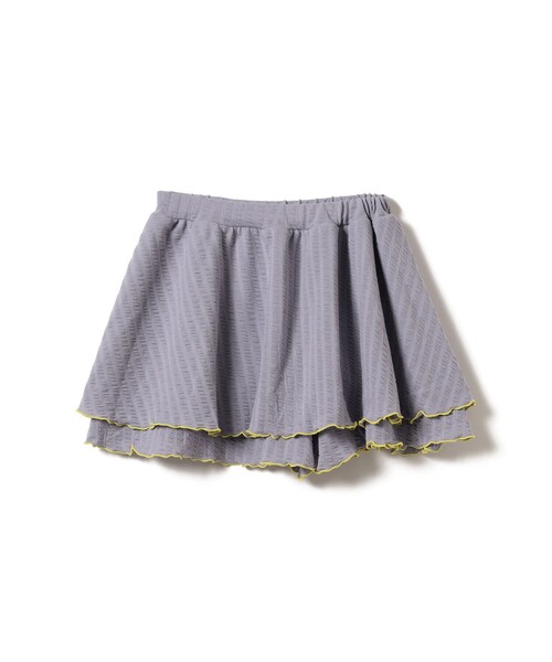 BEAMS mini(ビームスミニ)の「インショーツ フレアスカート 2026SS(90~140cm)(スカート・キッズ・ミント/パープル系その他4・140/130/120/110/100/90)」の14枚目の写真