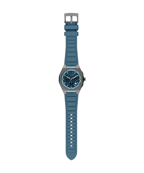 ARMANI EXCHANGE(アルマーニエクスチェンジ)の「アルマーニ・エクスチェンジ 腕時計 メンズ アナログ シリコン AX4291(アナログ腕時計・メンズ・ブルー・FREE)」の6枚目の写真