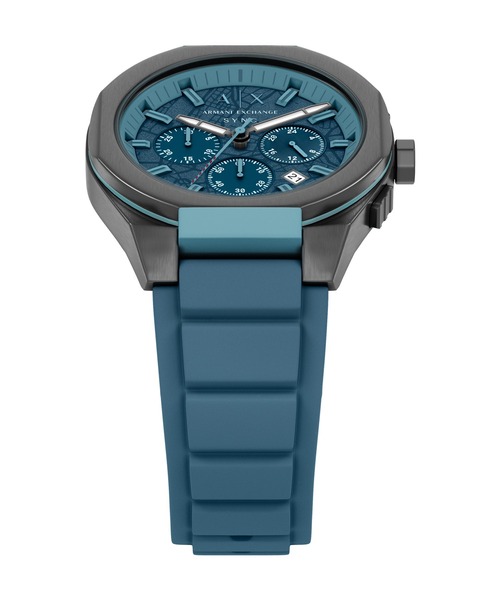 ARMANI EXCHANGE(アルマーニエクスチェンジ)の「アルマーニ・エクスチェンジ 腕時計 メンズ アナログ シリコン AX4291(アナログ腕時計・メンズ・ブルー・FREE)」の8枚目の写真