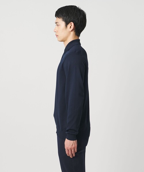 UNITED ARROWS（ユナイテッドアローズ）の「ニットポロシャツ UA COZY ウォッシャブル（ニット/セーター・メンズ・ベージュ/ブラック/ネイビー・XXL/S/M/L/XL）」の12枚目の写真